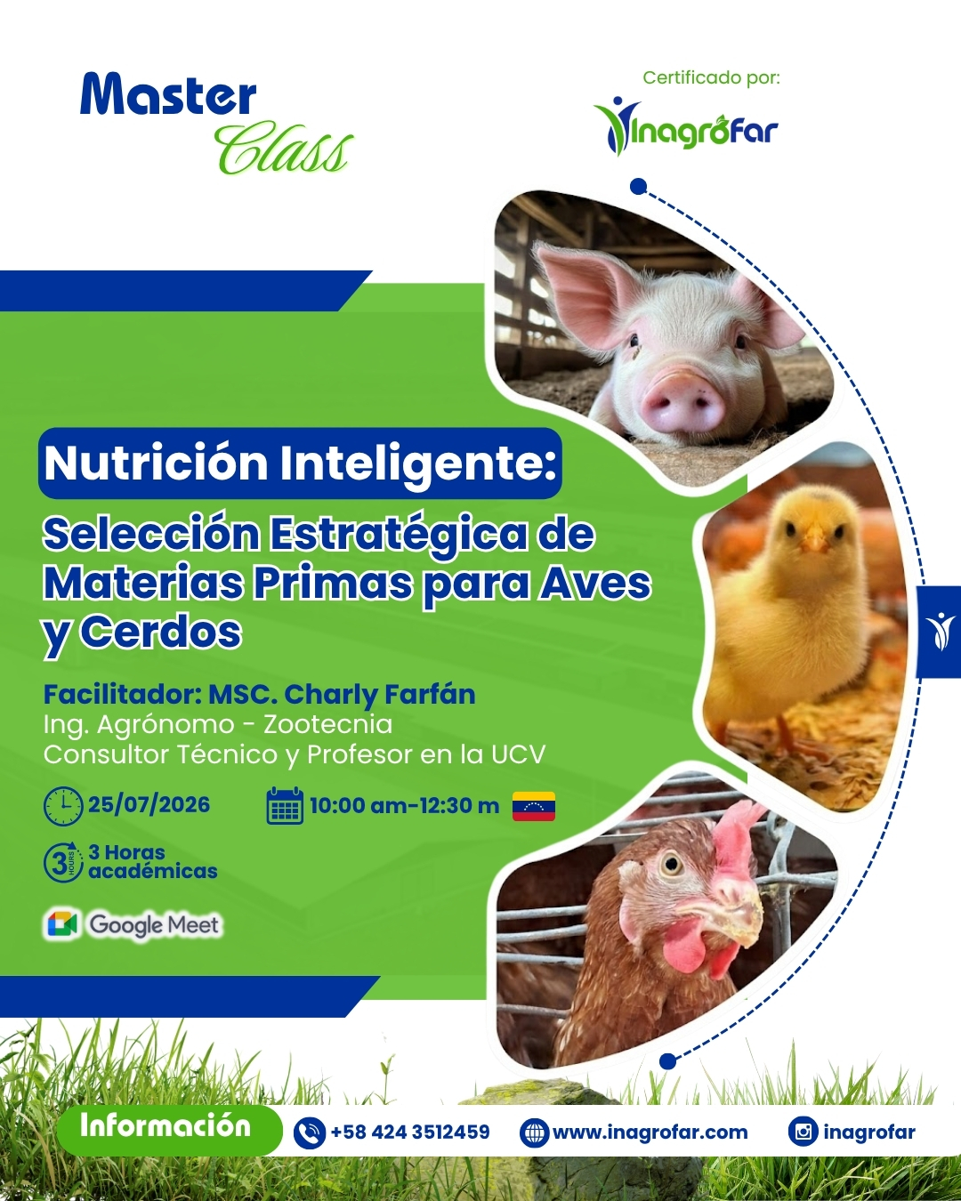 Master Class Materias Prima Inagrofar Alimentos Balanceados